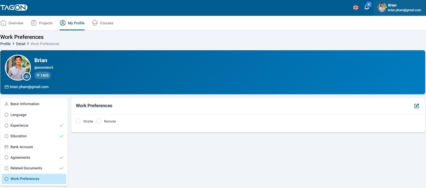 Working Method Update